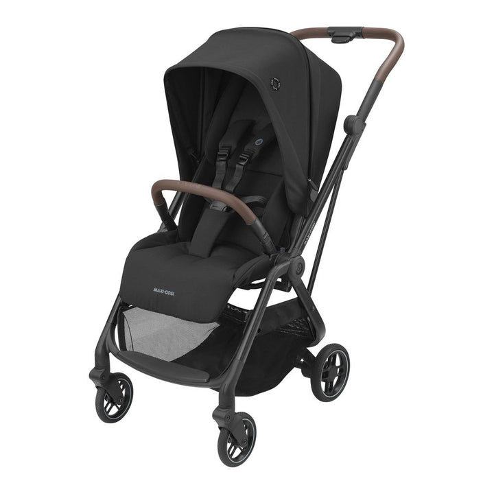 Maxi Cosi Leona Ultra Compact Stroller - Essential Black (92034) (Open Box) Default Title