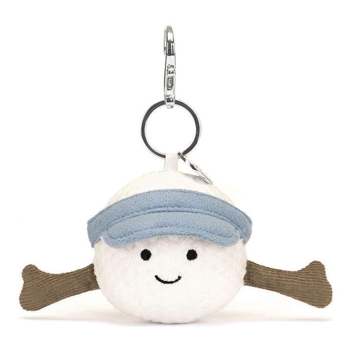 Jellycat Amusable Bag Charm Sports Golf