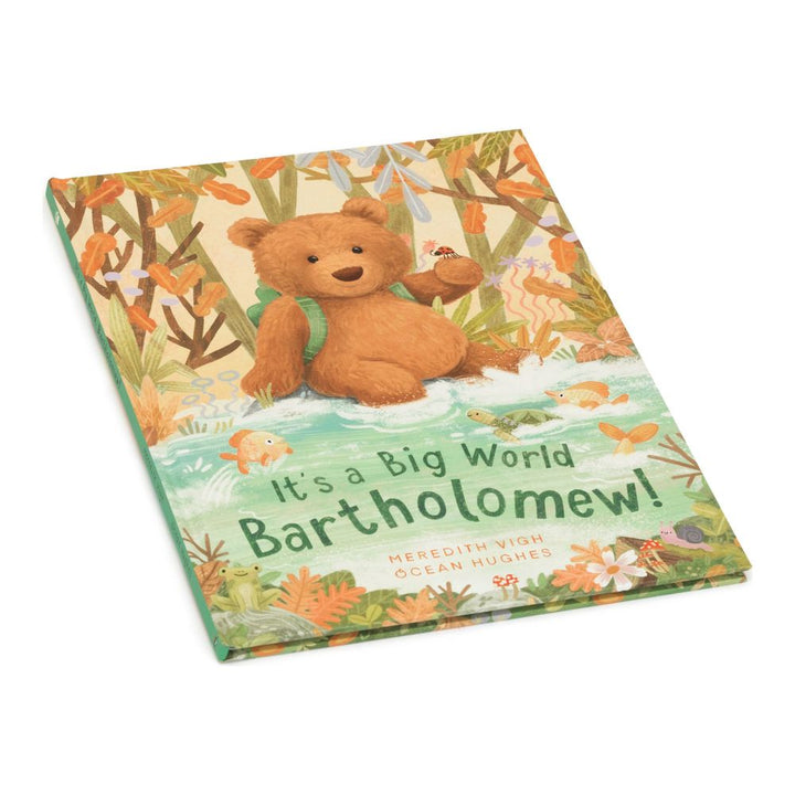 Jellycat "It's a Big World Bartholomew" Book