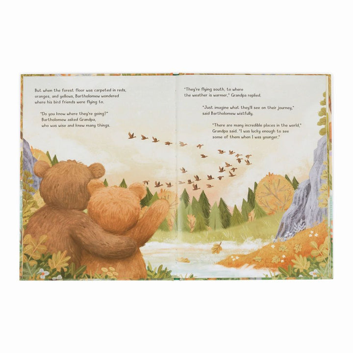 Jellycat "It's a Big World Bartholomew" Book