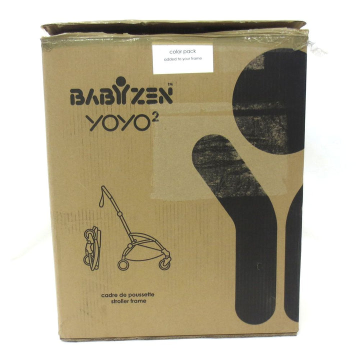 BabyZen YOYO2 6+ Stroller - Grey on Black Frame (92202) (Open Box)