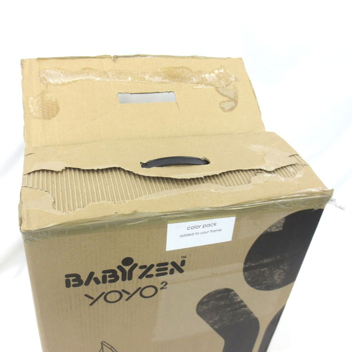 BabyZen YOYO2 6+ Stroller - Grey on Black Frame (92202) (Open Box)