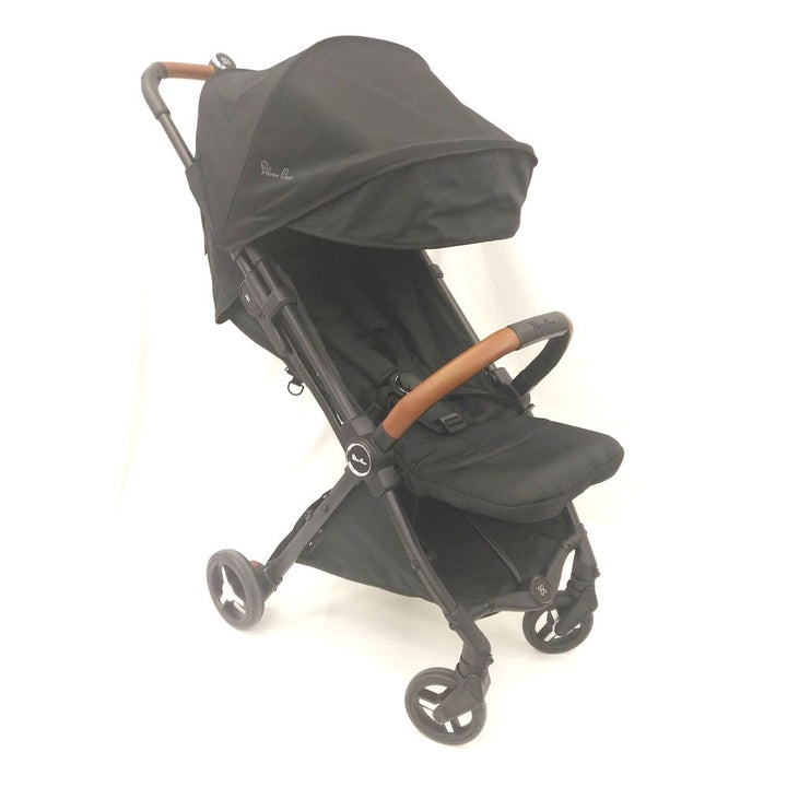 Silver Cross Jet 3 Super Compact Stroller - Black (92521) (Floor Model)