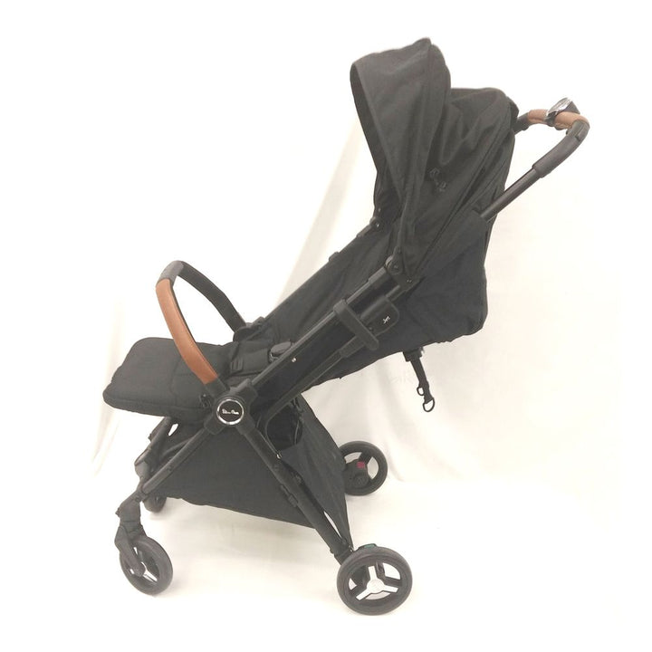 Silver Cross Jet 3 Super Compact Stroller - Black (92521) (Floor Model)