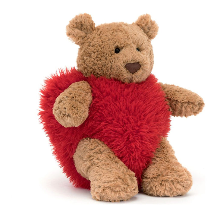 Jellycat Bartholomew Bear Heartthrob Plush Toy Default Title