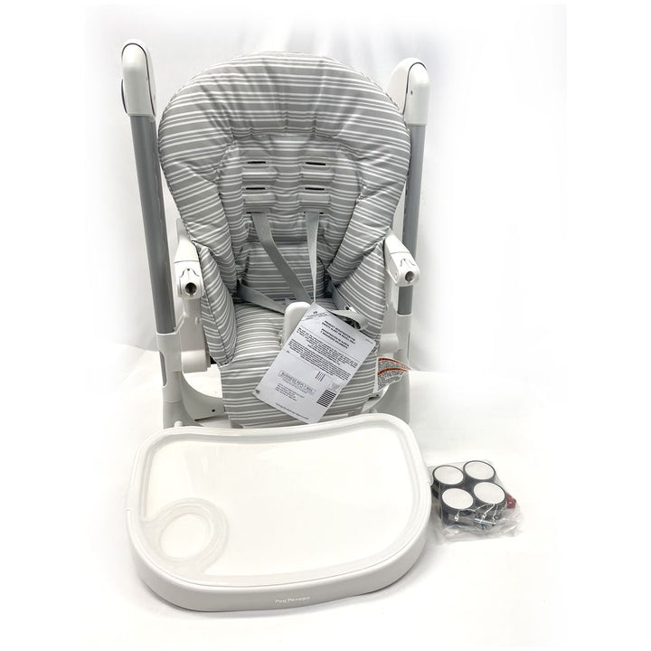 Peg Perego Prima Pappa Zero-3 High Chair - Linear Grey (92687) (Open Box)