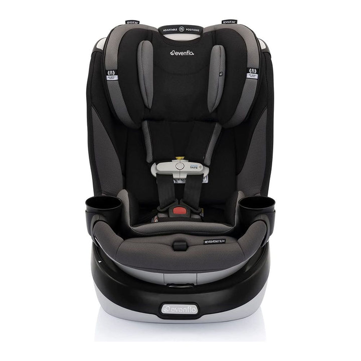 Evenflo GOLD Revolve360 Slim All-in-one Rotational Car Seat with SensorSafe - Obsidian (93040) (Open Box) Default Title