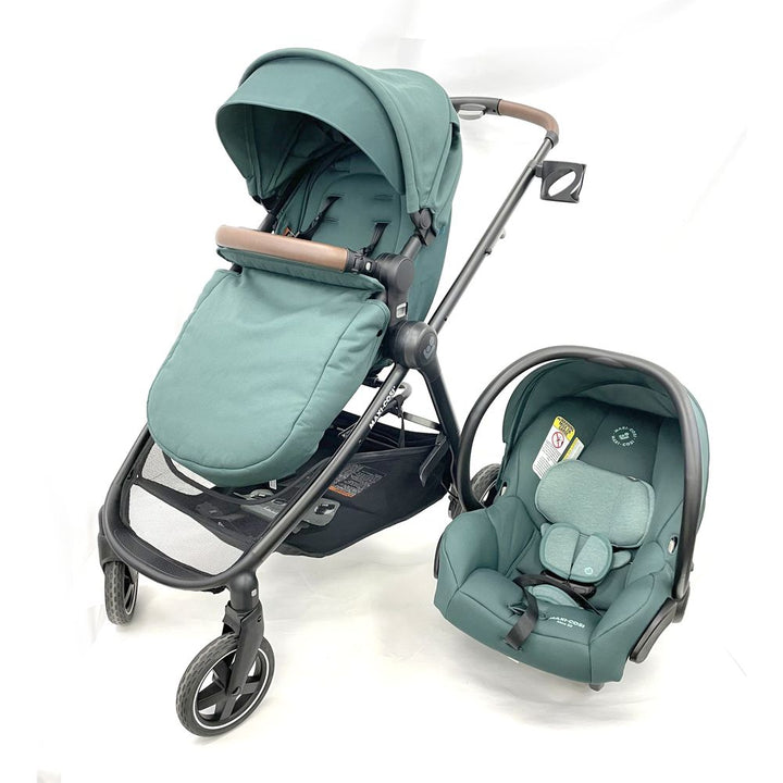 Maxi Cosi Zelia Max 5-in-1 Modular Travel System - Essential Green (93070) (Floor Model)