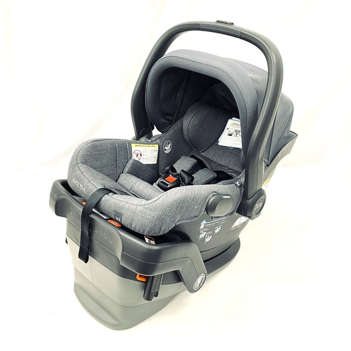 UPPAbaby Mesa V2 Infant Car Seat - Greyson (Charcoal Melange) (93329) (Floor Model)