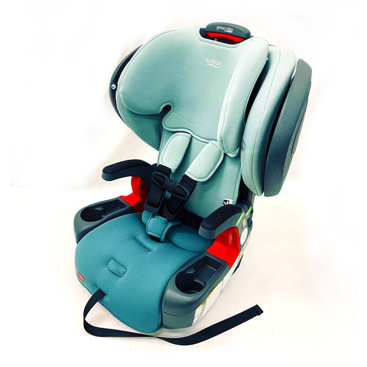 Britax Grow With You ClickTight Plus Harness-2-Booster Car Seat - Green Ombre (SafeWash) (93331) (Floor Model)