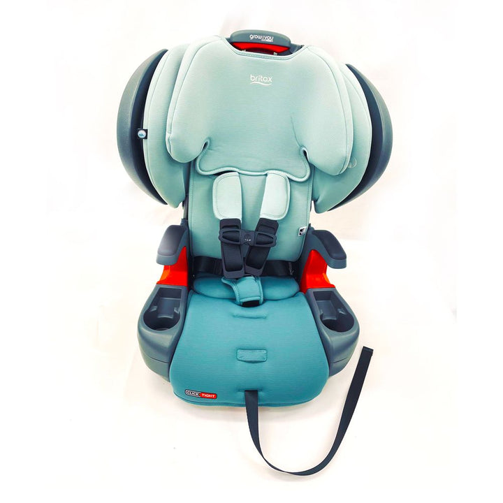 Britax Grow With You ClickTight Plus Harness-2-Booster Car Seat - Green Ombre (SafeWash) (93331) (Floor Model)